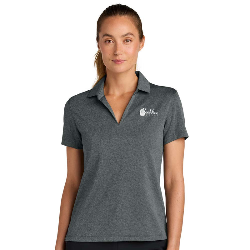 Nike Women Dri-Fit Smooth Heather Polo