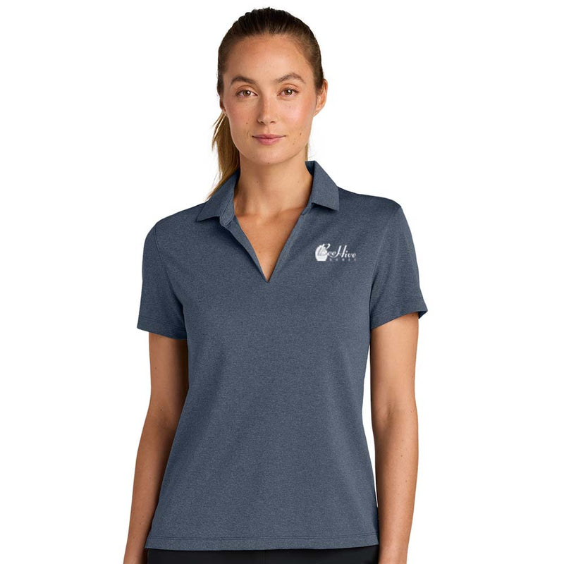 Nike Women Dri-Fit Smooth Heather Polo