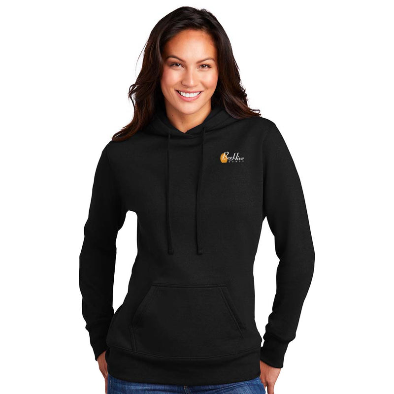 Port & Company Ladies Core Fleece Pullover Hooded Sweatshirt