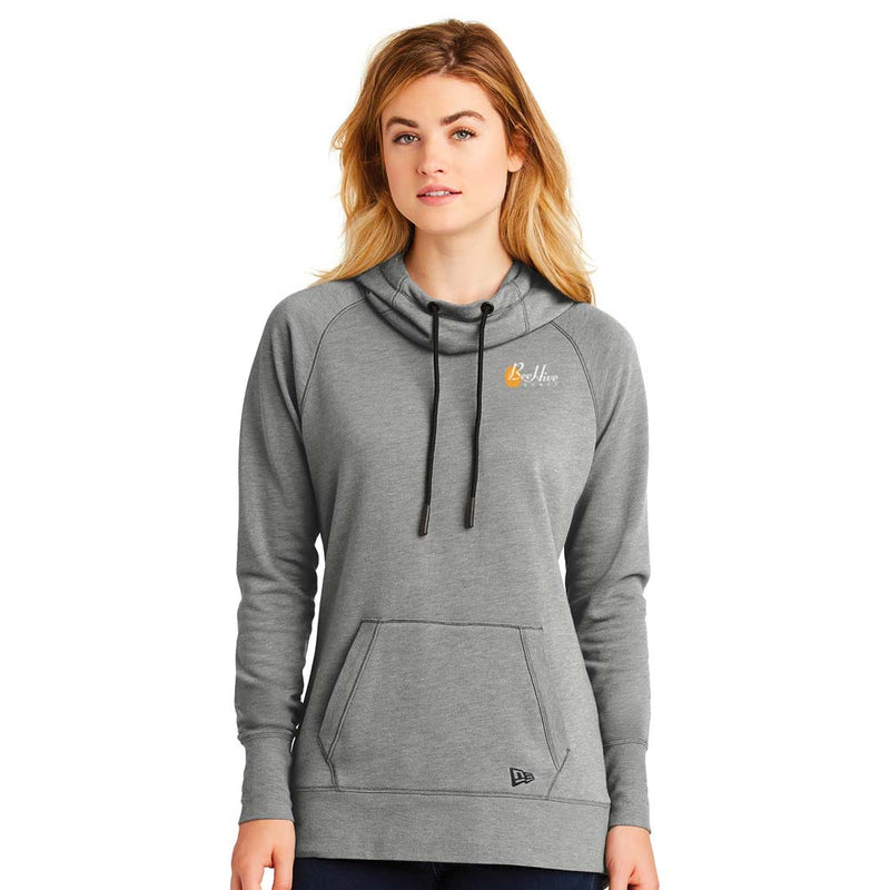 New Era Ladies Tri-Blend Fleece Pullover Hoodie