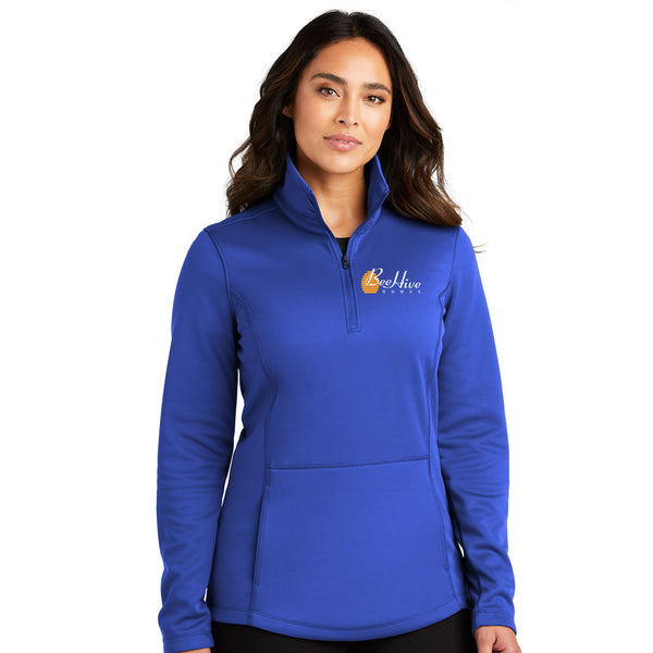 Port Authority® Ladies Smooth Fleece 1/4-Zip