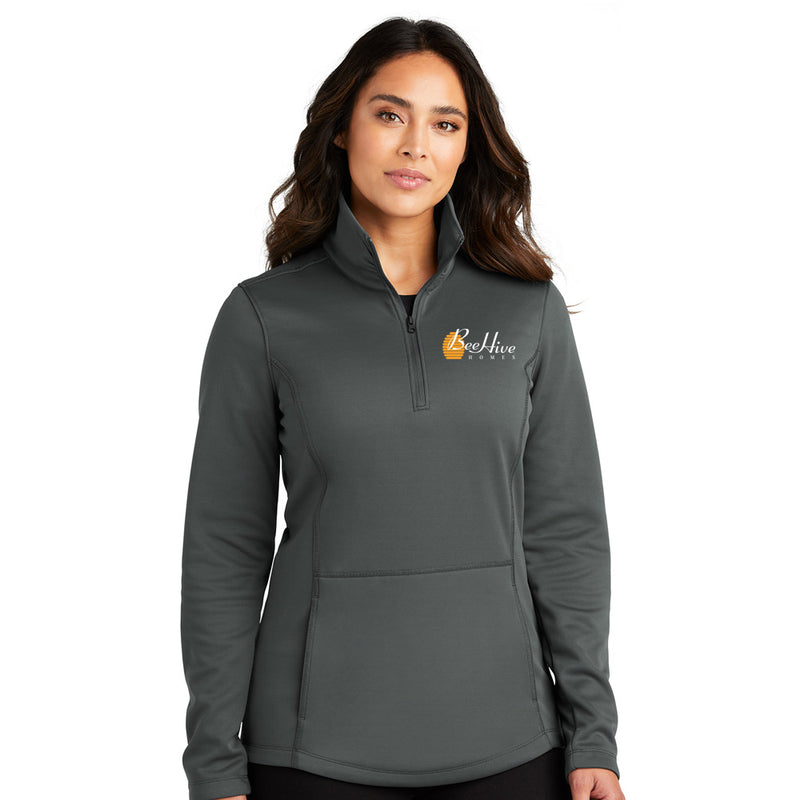 Port Authority® Ladies Smooth Fleece 1/4-Zip