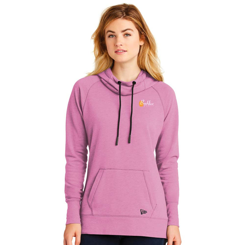 New Era Ladies Tri-Blend Fleece Pullover Hoodie