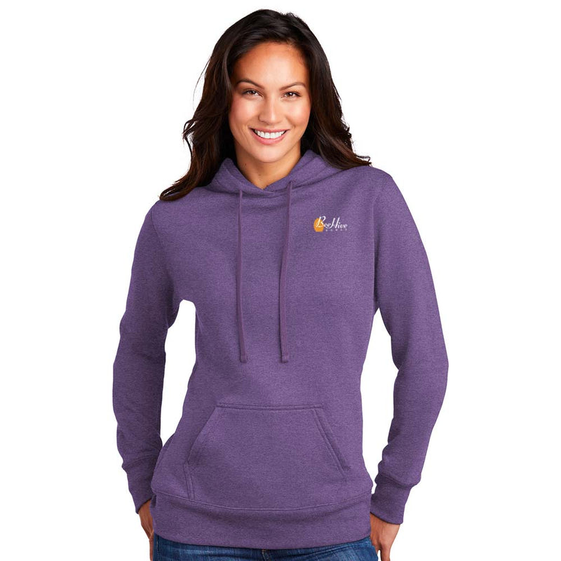 Port & Company Ladies Core Fleece Pullover Hooded Sweatshirt