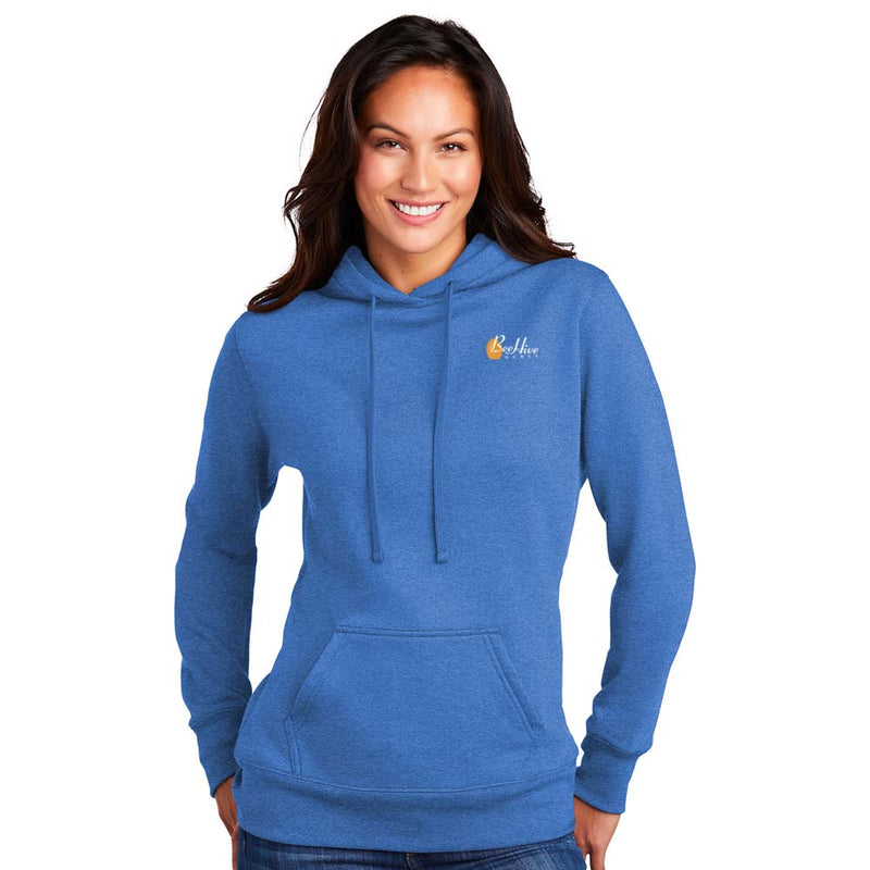 Port & Company Ladies Core Fleece Pullover Hooded Sweatshirt