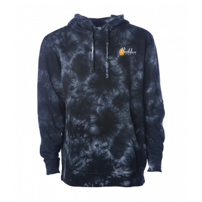 Independent Trading Co. Unisex Midweight Tie Dyed Hooded Pullover