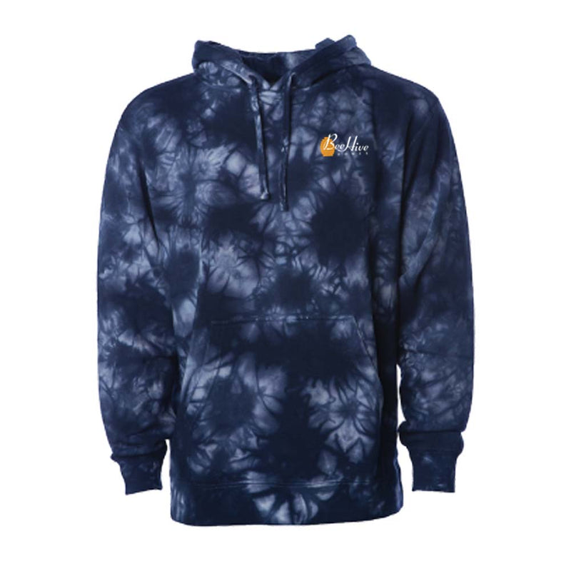 Independent Trading Co. Unisex Midweight Tie Dyed Hooded Pullover