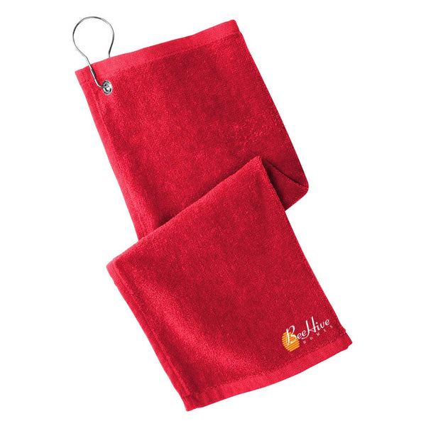 Grommeted Hemmed Towel