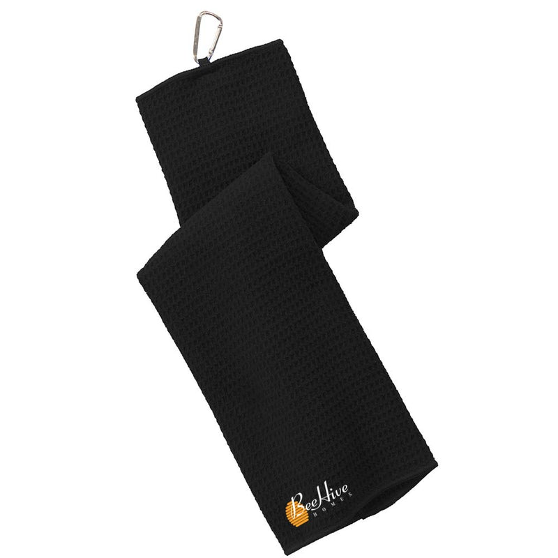 Waffle Microfiber Golf Towel