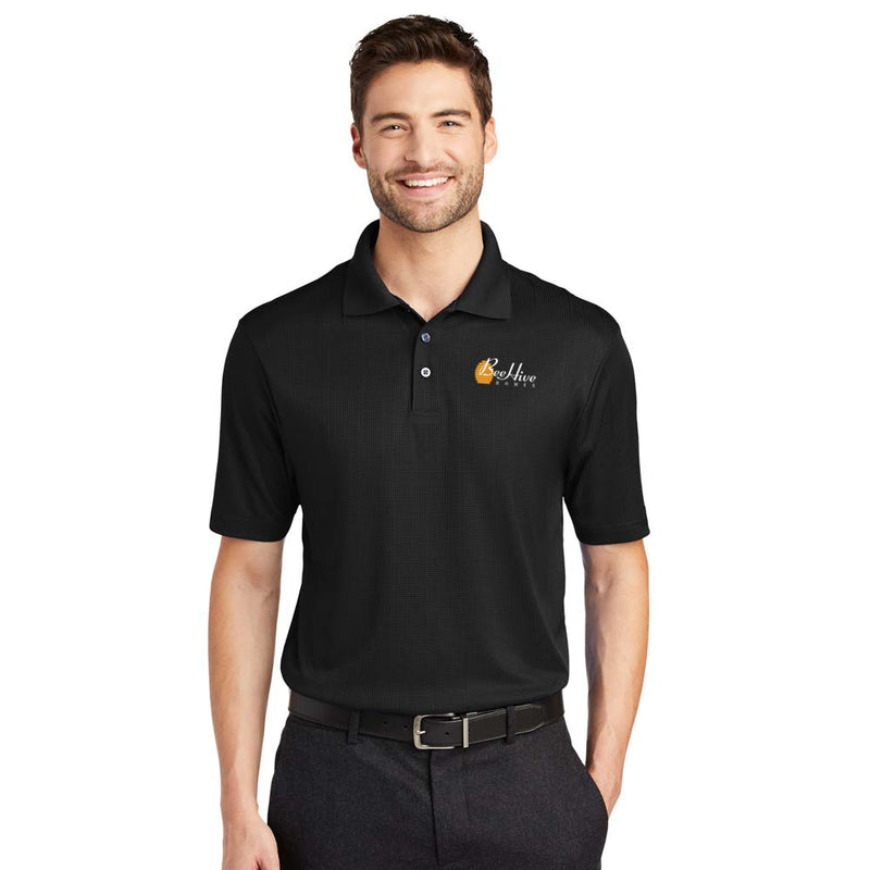 Performance Fine Jacquard Polo