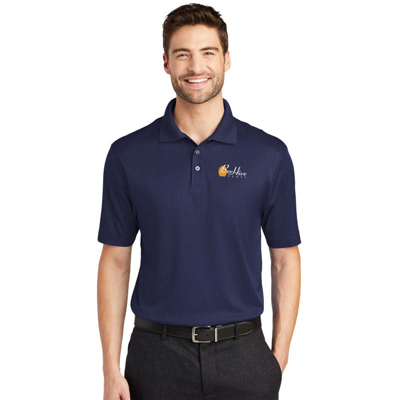 Performance Fine Jacquard Polo