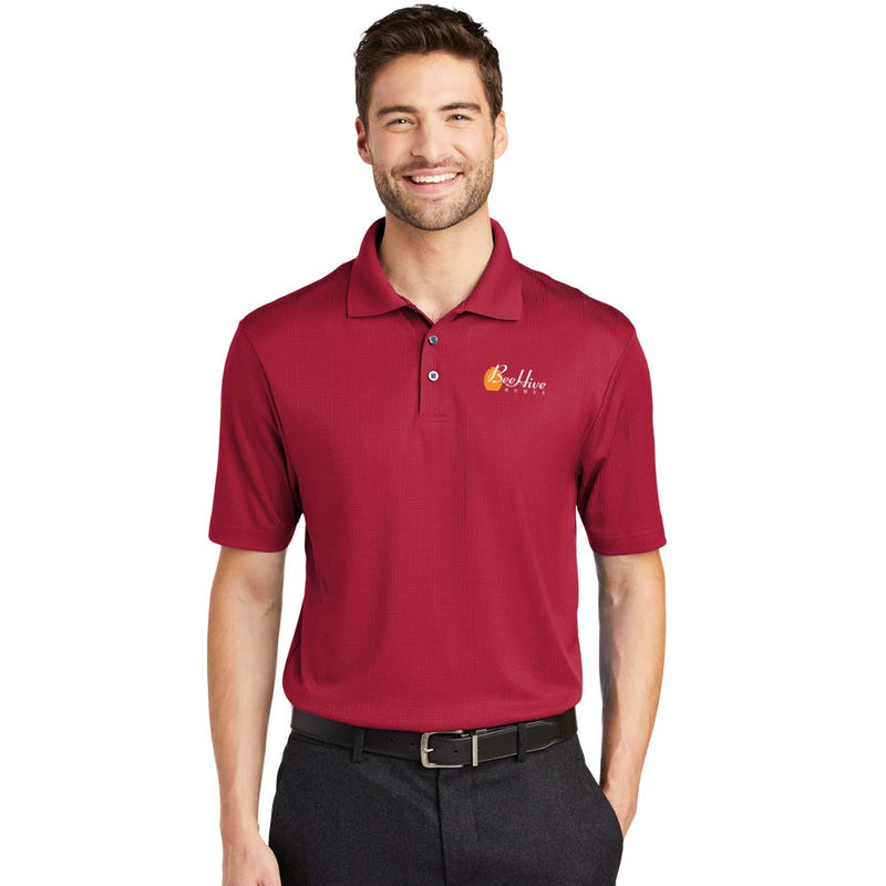 Performance Fine Jacquard Polo