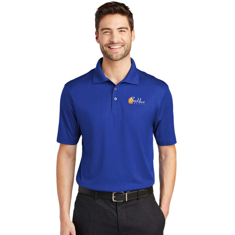 Performance Fine Jacquard Polo