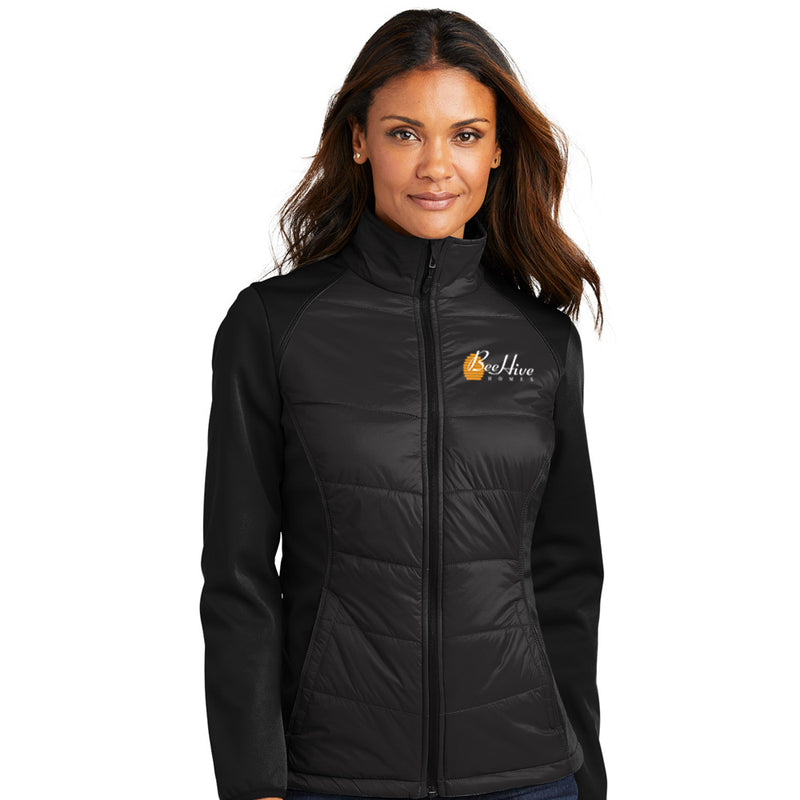 Port Authority® Ladies Hybrid Soft Shell Jacket