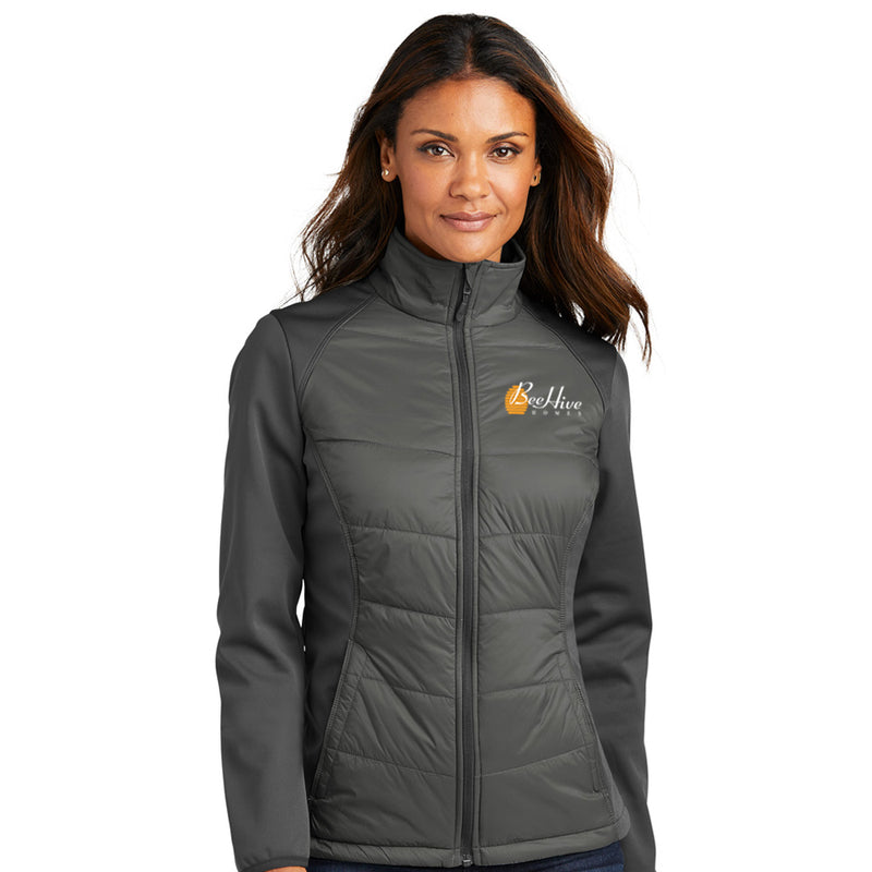 Port Authority® Ladies Hybrid Soft Shell Jacket