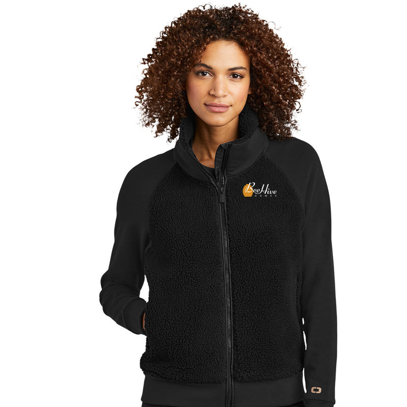 OGIO® Ladies Luuma Sherpa Full-Zip