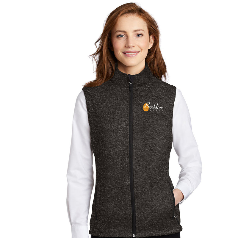 Port Authority ® Ladies Sweater Fleece Vest