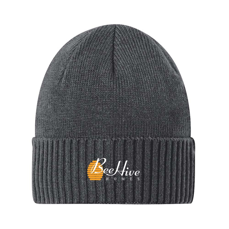 Rib Knit Cuff Beanie