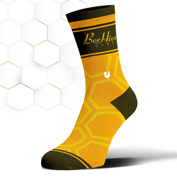 $10ea Beehive Honeycomb Socks