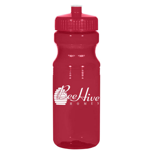 $3 - 24oz. Poly-Clear Fitness Bottle