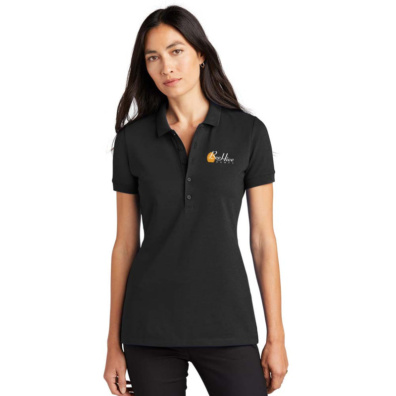 MERCER+METTLE™ Women’s Stretch Heavyweight Pique Polo