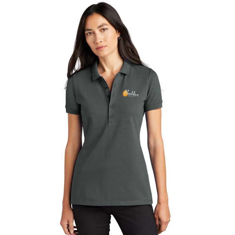 MERCER+METTLE™ Women’s Stretch Heavyweight Pique Polo