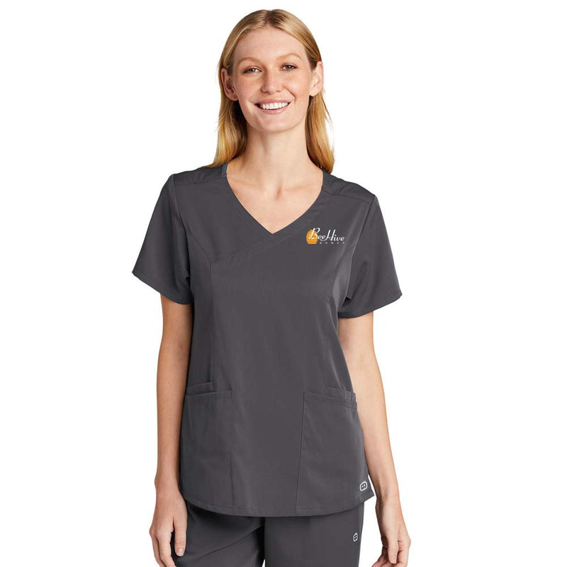 Women's Premiere Flex Mock Wrap Top